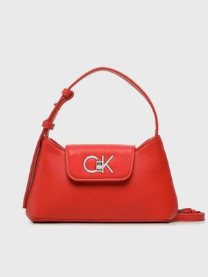 Bandolera Re-Lock Rojo Calvin Klein