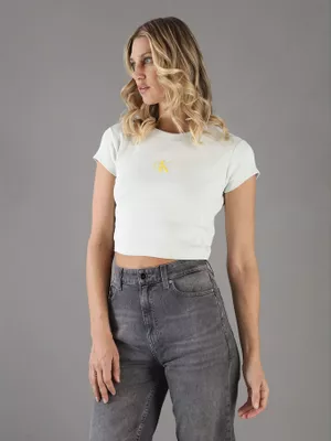 Polera Mnogram Baby Verde Calvin Klein