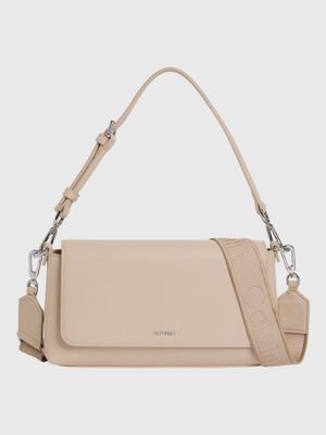 Cartera Ck Must Beige Calvin Klein