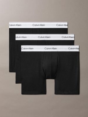 Imagen 1 del producto Pack 3 Bóxers Icon Cotton Stretch Negro Calvin Klein