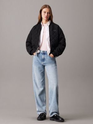 Imagen 2 del producto Chaqueta bomber acolchada holgada Negro Calvin Klein