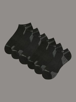 Pack 6 Calcetines Cushion Terry Negro Calvin Klein