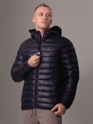 Imagen 1 del producto Parka con Gorro Packable TN0 Azul Calvin Klein