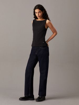 Imagen 2 del producto Polera Sculpted Milano Negro Calvin Klein