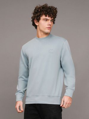 Imagen 1 del producto Polerón Interlock Celeste Calvin Klein