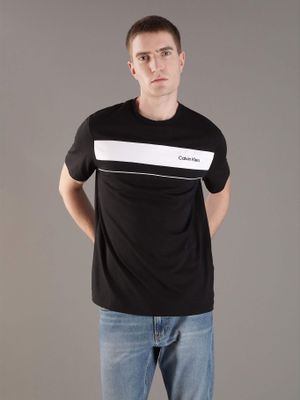 Polera Standard Logo Negro Calvin Klein