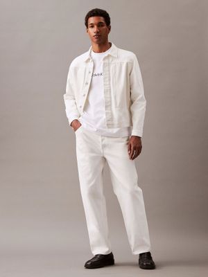 Imagen 2 del producto Polera Relaxed De Logo Blanco Calvin Klein 110