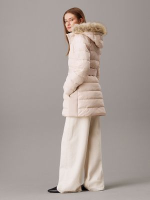 Imagen 2 del producto Parka Padded Scuba Beige Calvin Klein