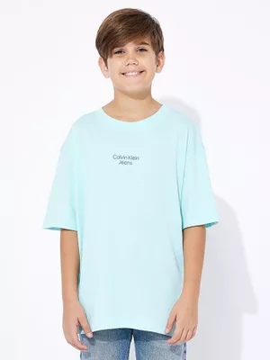 Polera Niño Serenity Azul Calvin Klein