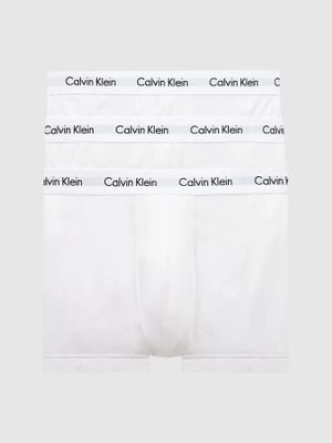 Pack 3 Bóxers New Cotton Stretch Blanco Calvin Klein