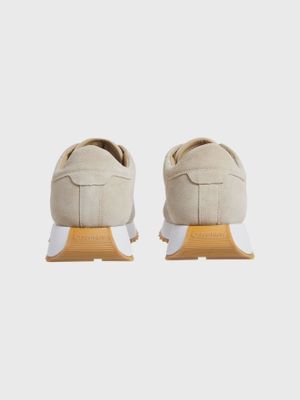 Imagen 2 del producto Zapatillas Low Top Lace Up Suede Beige Calvin Klein