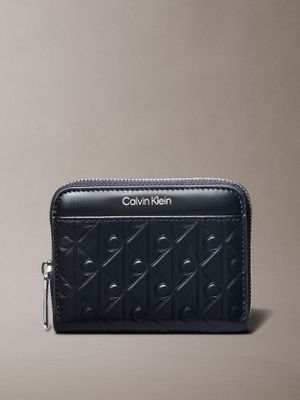 Imagen 1 del producto Billetera de Cuero Napa y Rfid Negro Calvin Klein