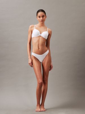 Imagen 2 del producto Calzón Bikini Ideal Cotton/ Blanco Calvin Klein