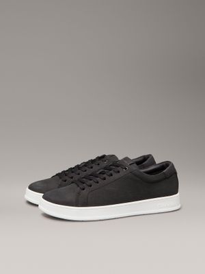 Imagen 1 del producto Zapatillas de Cuero Low Top BEH Negro Calvin Klein