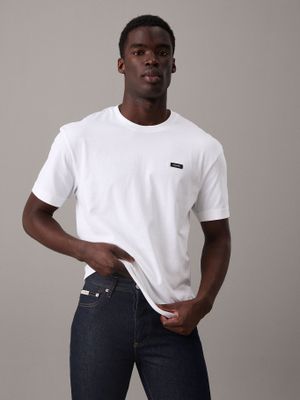Polera Cotton Comfort Blanco Calvin Klein