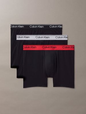 Imagen 1 del producto Pack 3 Bóxers Brief Microfibre Stre Negro Calvin Klein