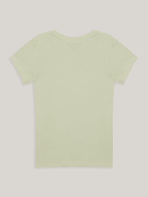 Imagen 2 del producto Polera Niña Micro Monogram Verde Calvin Klein
