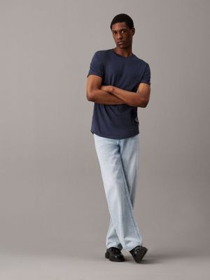 Imagen 2 del producto Polera Badge Turn Up Azul PK Calvin Klein