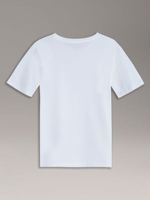 Imagen 2 del producto Polera Niño Logo Blanco Calvin Klein