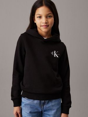 Imagen 2 del producto Polerón Niño Small Monogram Negro Calvin Klein