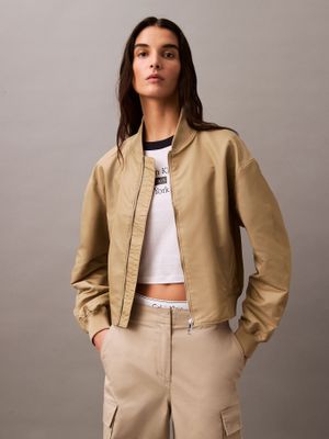 Imagen 1 del producto Chaqueta con Logo Hero Beige Calvin Klein