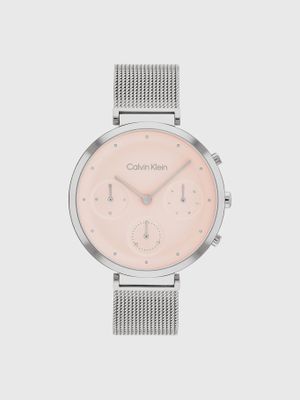Reloj Minimalistic Plateado Calvin Klein