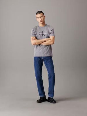 Imagen 2 del producto Polera Monogram Gris Calvin Klein