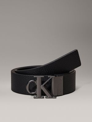 Imagen 2 del producto Cinturón Reversible Cuero con Logo Negro Calvin Klein