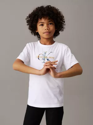 Imagen 1 del producto Polera Niño Filled-In Photo Blanco Calvin Klein