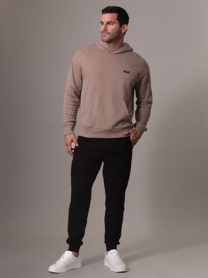 Imagen 2 del producto Polerón con Gorro Cotton PV Comfort Beige Calvin Klein