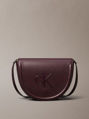 Imagen 1 del producto Cartera Saddle Monograma -Grabado Marrón Calvin Klein