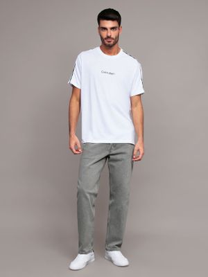 Imagen 2 del producto Polera Logo Piping Blanco Calvin Klein