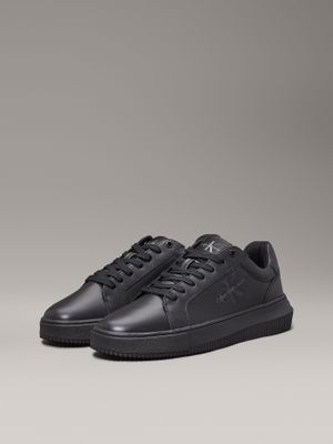 Zapatillas Chunky Cupsole Monologo Negro Calvin Klein