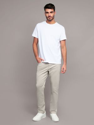 Imagen 2 del producto Pantalón Slim Brushed Twill Beige Calvin Klein