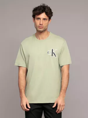 Polera 20S Varsity Verde Calvin Klein