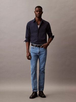 Imagen 2 del producto Camisa Clásica Stretch Azul Calvin Klein