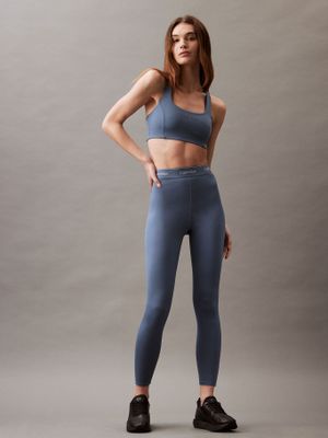 Imagen 2 del producto Bralette Deportivo Mediano Impacto Azul Calvin Klein