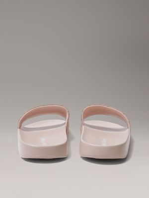 Imagen 2 del producto Sandalias Estampado de Monograma Rosado Calvin Klein