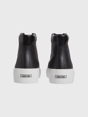 Imagen 2 del producto Zapatillas altas con monograma Negro Calvin Klein
