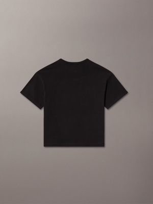 Imagen 2 del producto Polera Niña Seasonal Monologo Negro Calvin Klein