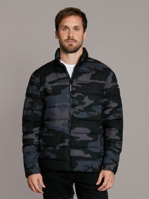 Parka Stretch Pufer Multicolor Calvin Klein
