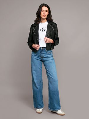 Imagen 2 del producto Chaqueta acabado estilo motociclista Negro Calvin Klein