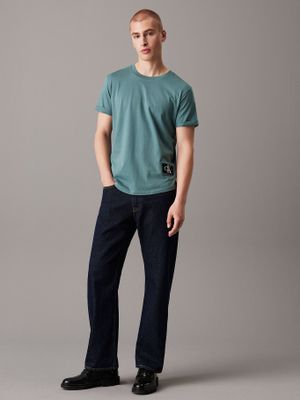 Imagen 2 del producto Polera Badge Turn Up Verde Calvin Klein