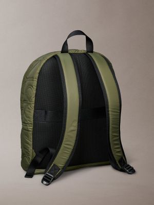 Imagen 2 del producto Mochila Acolchada Monograma Integral Verde Calvin Klein