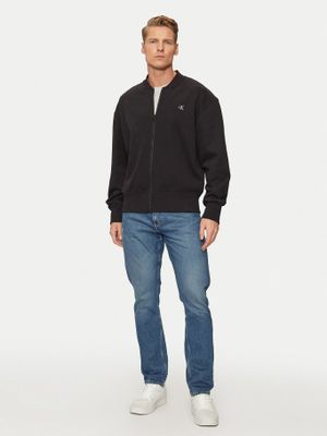 Imagen 2 del producto Polerón bomber con bordado Negro Calvin Klein