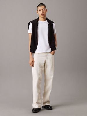 Imagen 2 del producto Polera con Monograma Difuminado Blanco Calvin Klein