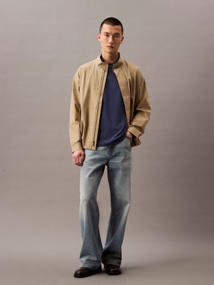 Imagen 2 del producto Polera Regular con Logotipo Azul Calvin Klein