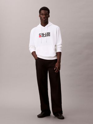 Imagen 2 del producto Polerón con Gorro y Logo Red Box Blanco Calvin Klein