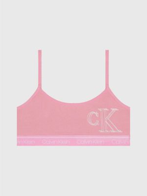 Imagen 2 del producto Pack Bralettes Niña Pullover Rosado Calvin Klein