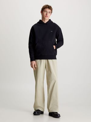 Imagen 2 del producto Polerón con Gorro Cotton Hombre Negro Calvin Klein